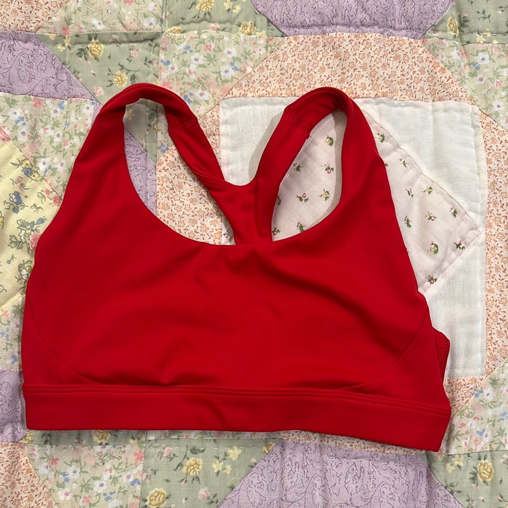 Athleta Red Sports Bra